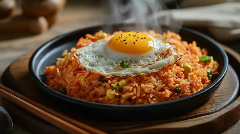김치볶음밥 황금 레시피 — 식당 맛 내는 비법 완전 정리